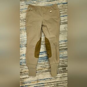 Equine Couture Side Zip Knee Patch Breeches